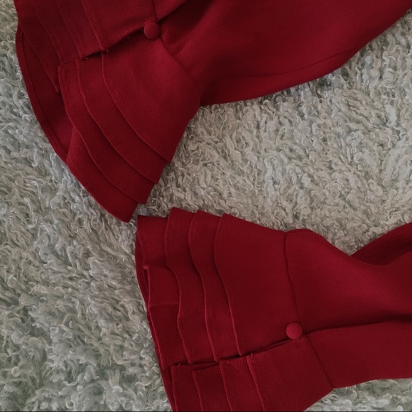 SOFT SURROUNDINGS Button Down Poet Blouse - Picture 5 of 6